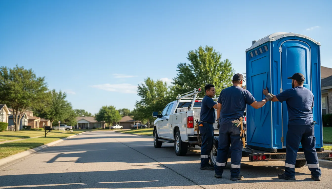 Portable Toilet Rental in Glen Rose, TX near me